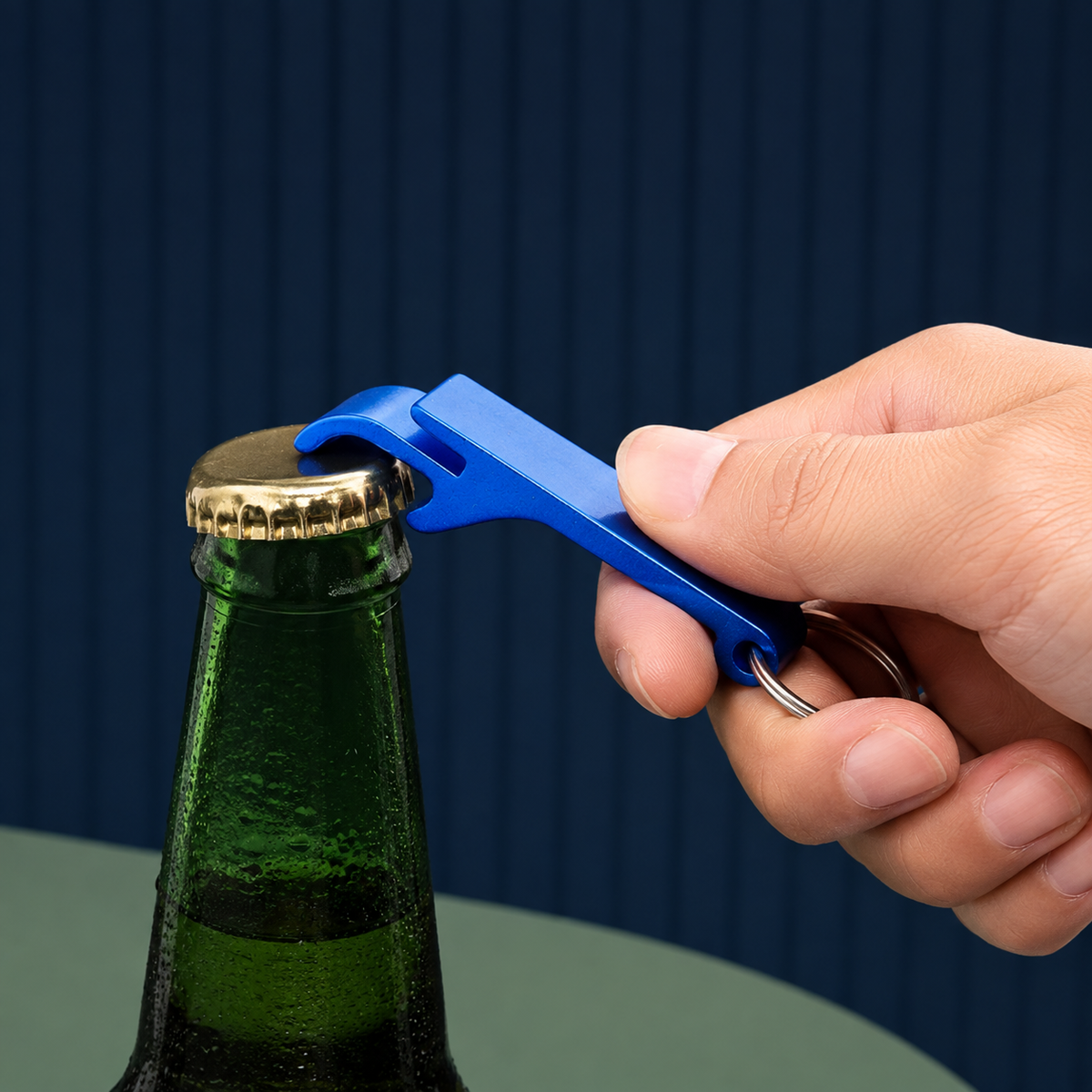 Custom Engraved Bottle Opener Keychain
