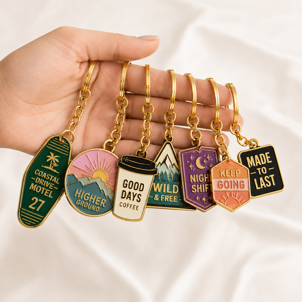 Custom Metal Keychain (Soft Enamel)