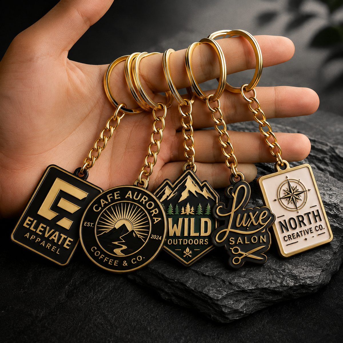 Custom Metal Keychain (Soft Enamel)