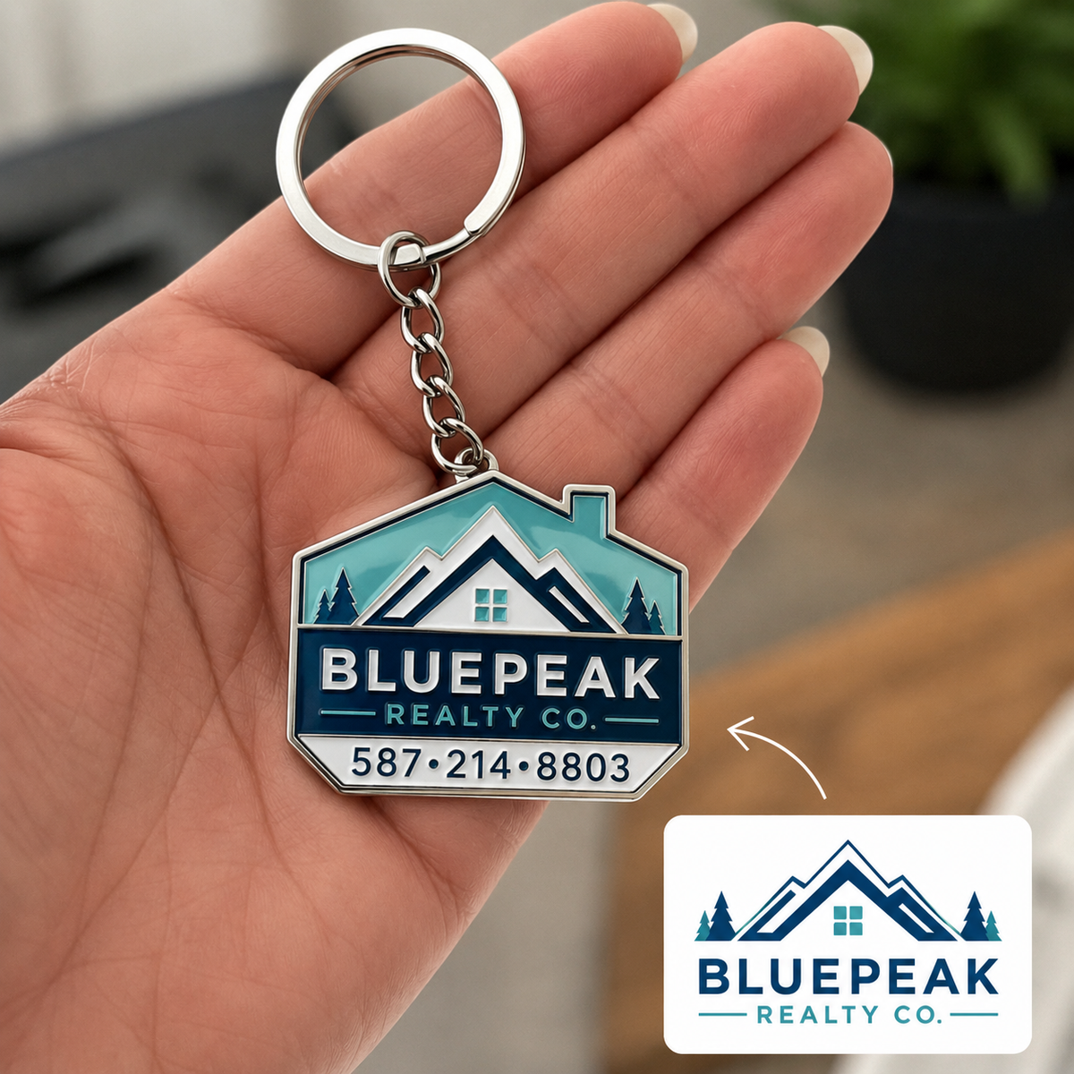 Custom Metal Keychain (Soft Enamel)
