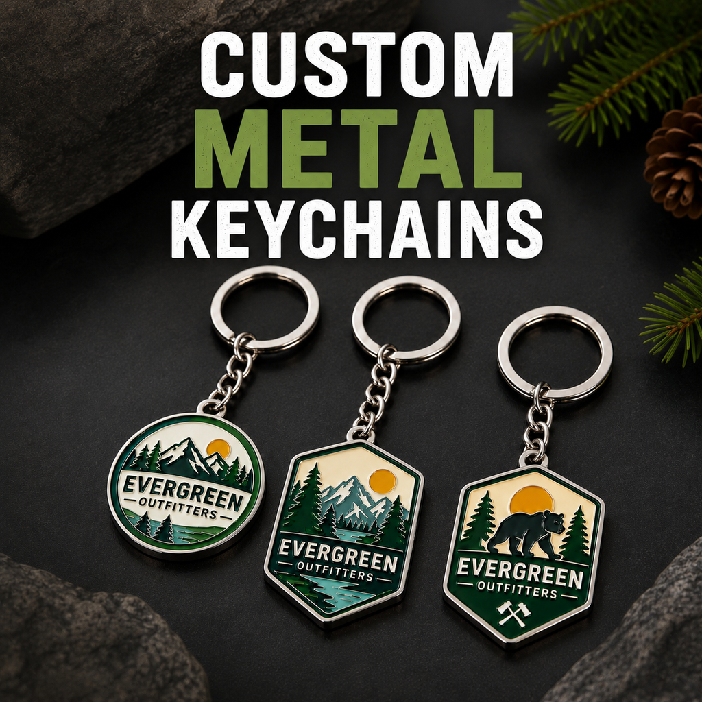 Custom Metal Keychain (Soft Enamel)