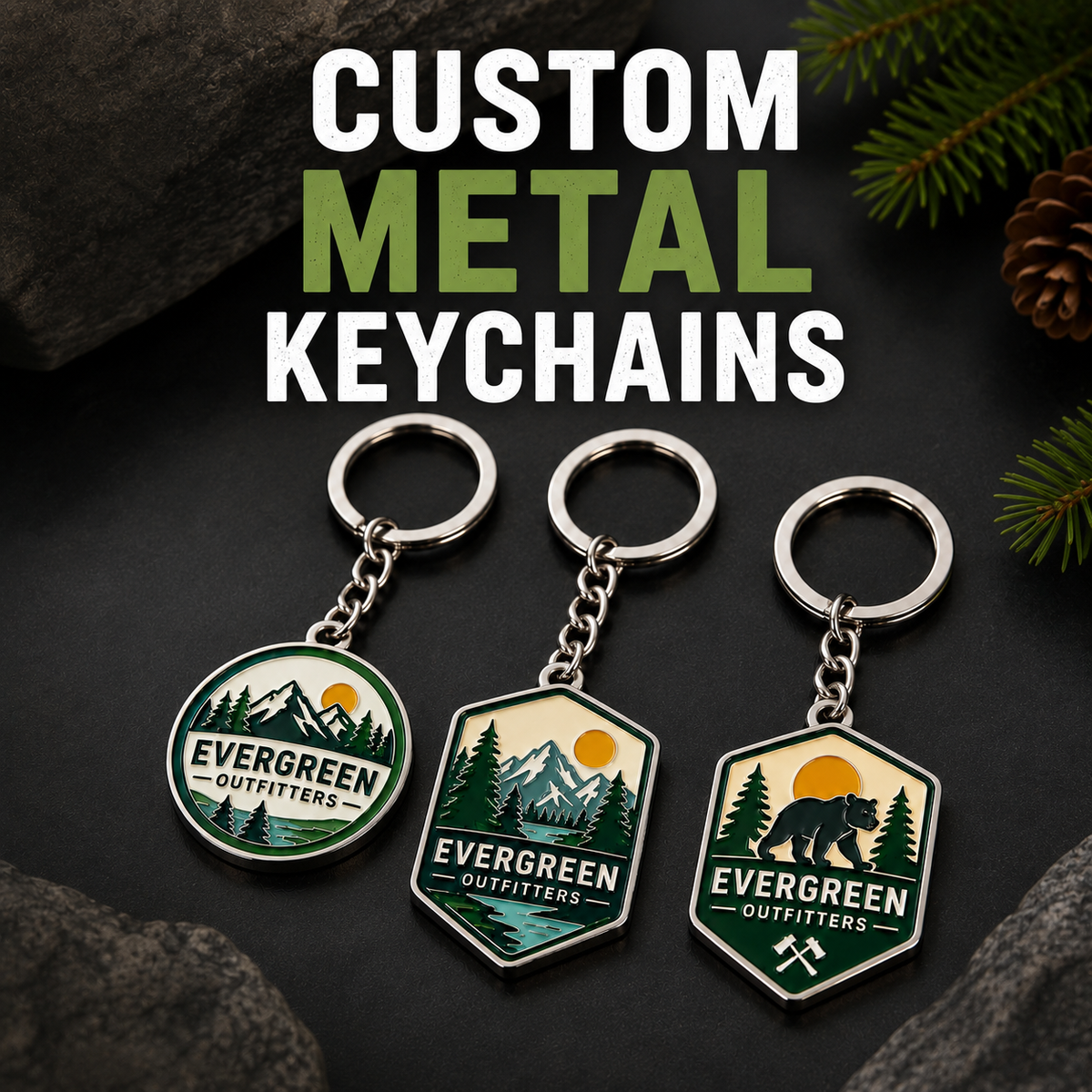 Custom Metal Keychain (Soft Enamel)