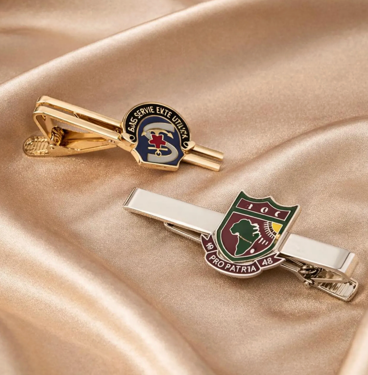 Custom Logo Tie Clips